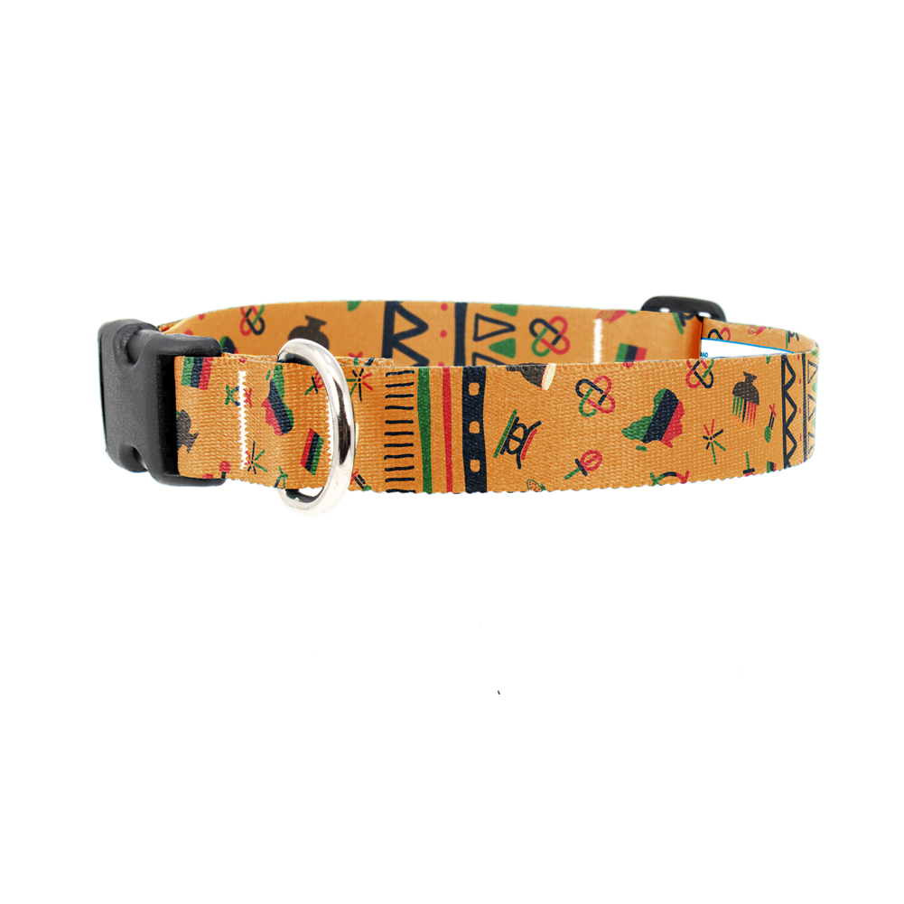 Kwanzaa Dog Collar - Made in USA