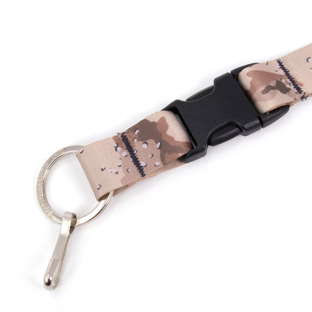 Buttonsmith Desert Camo Custom Lanyard Made in USA - Buttonsmith Inc.