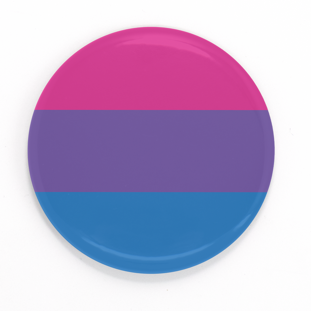 Bisexual Pride Flag Buttons