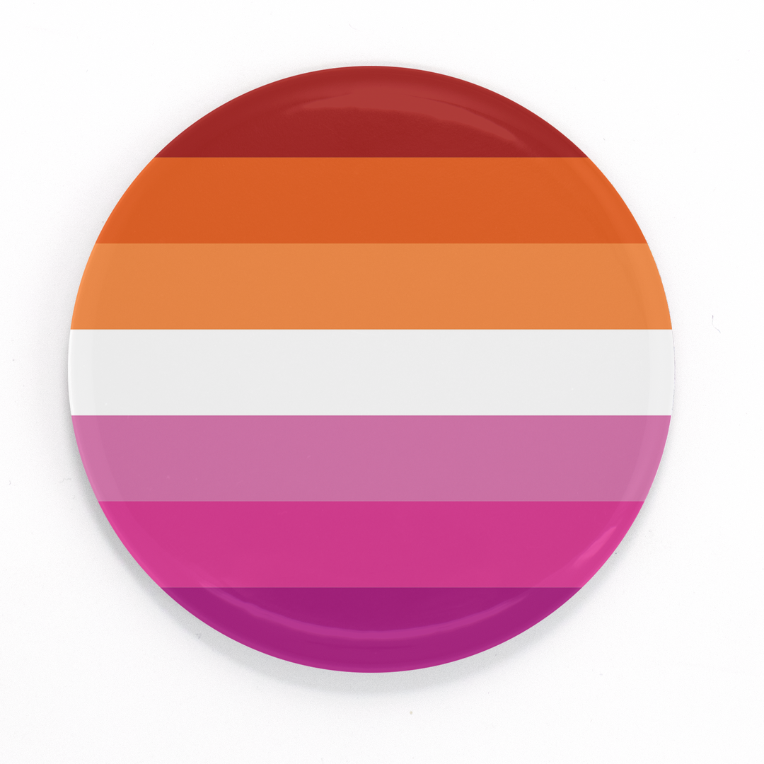 Lesbian Pride Flag Buttons