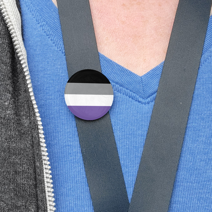 Asexual Pride Flag Buttons