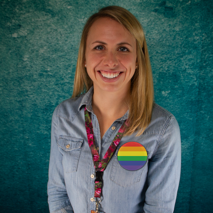 Rainbow Flag Buttons