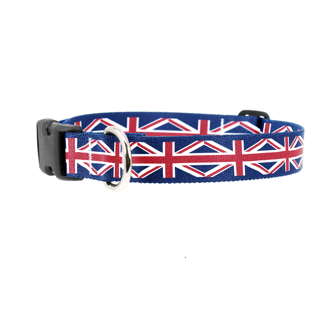 Flags Union Jack Dog Collar - Made in USA