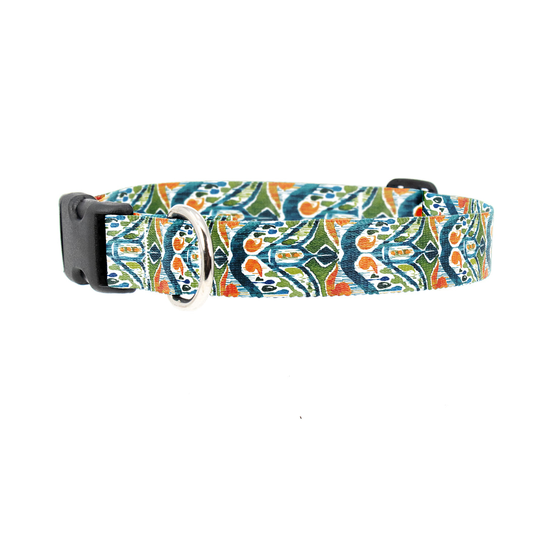 Ikat Sugarsnap Dog Collar - Made in USA