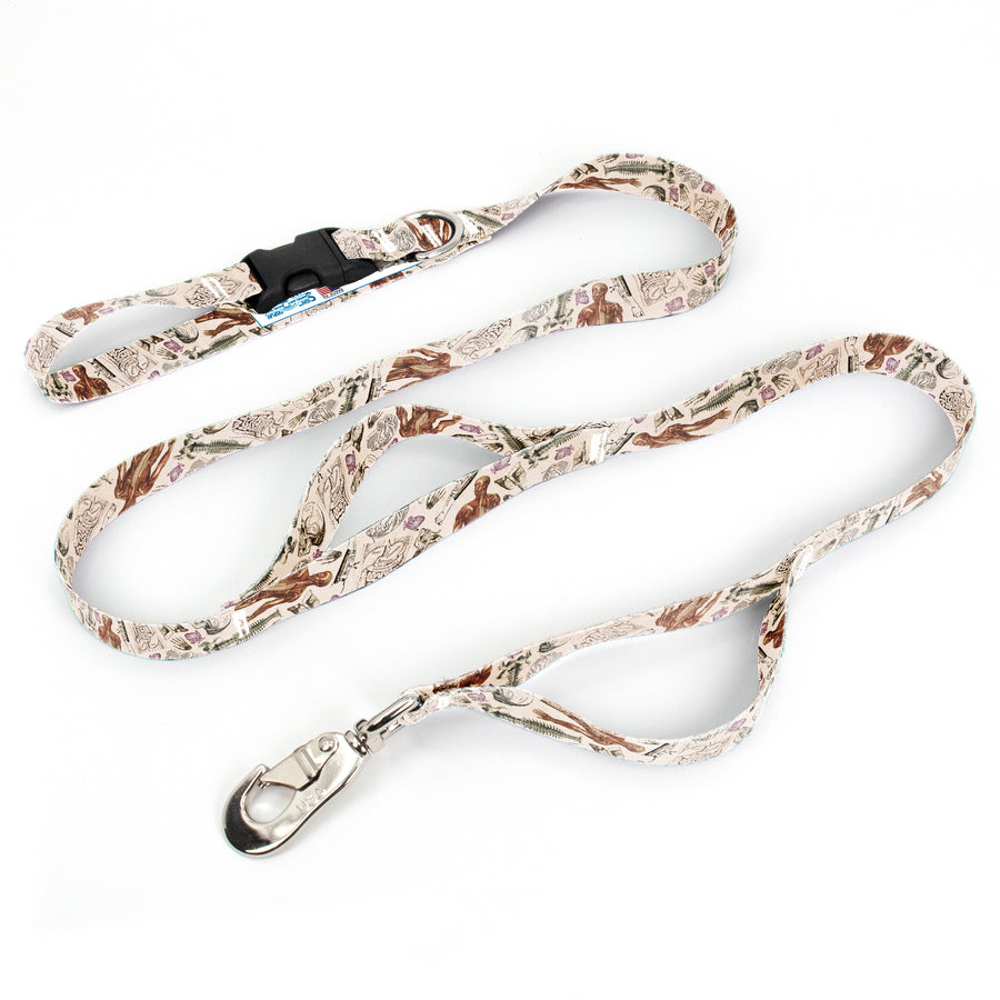 Anatomy Fab Grabáµ€á´¹ Leash - Made in USA - 3 Handles - Heavy Duty Quick Clasp - Buttonsmith Inc.