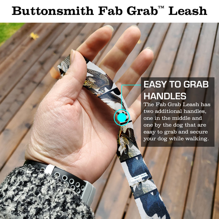 Audubon Raptors Fab Grab Leash - Made in USA