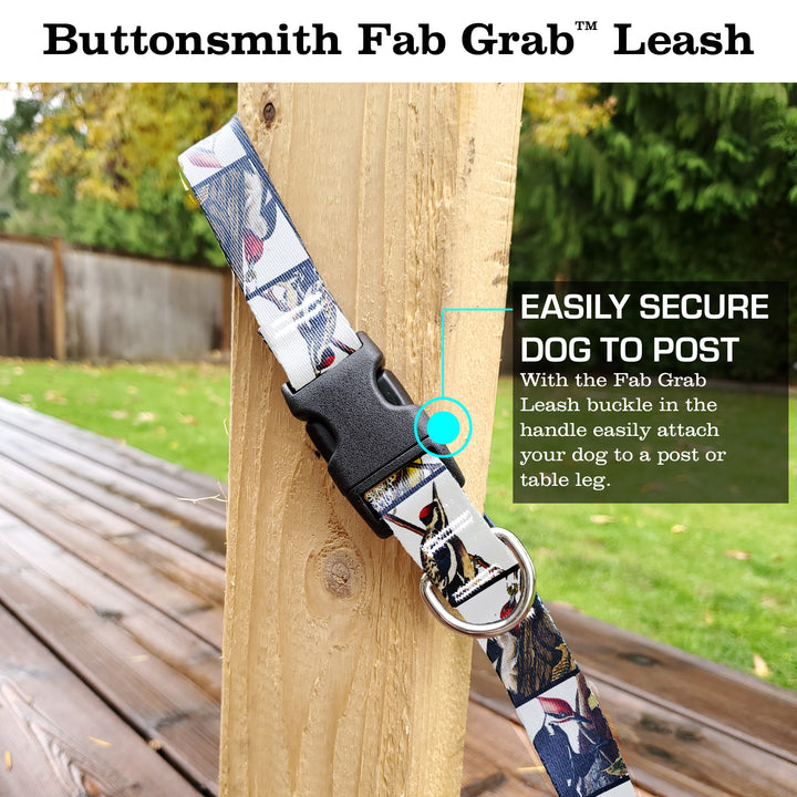 Audubon Woodpeckers Fab Grab Leash - Made in USA