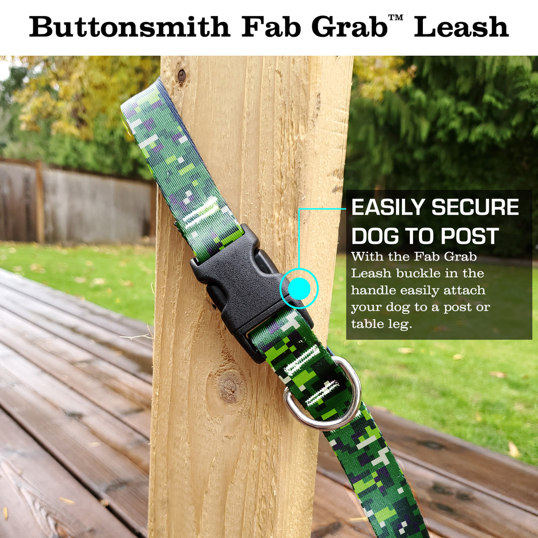 PixelLand Camo Fab Grab Leash - Made in USA