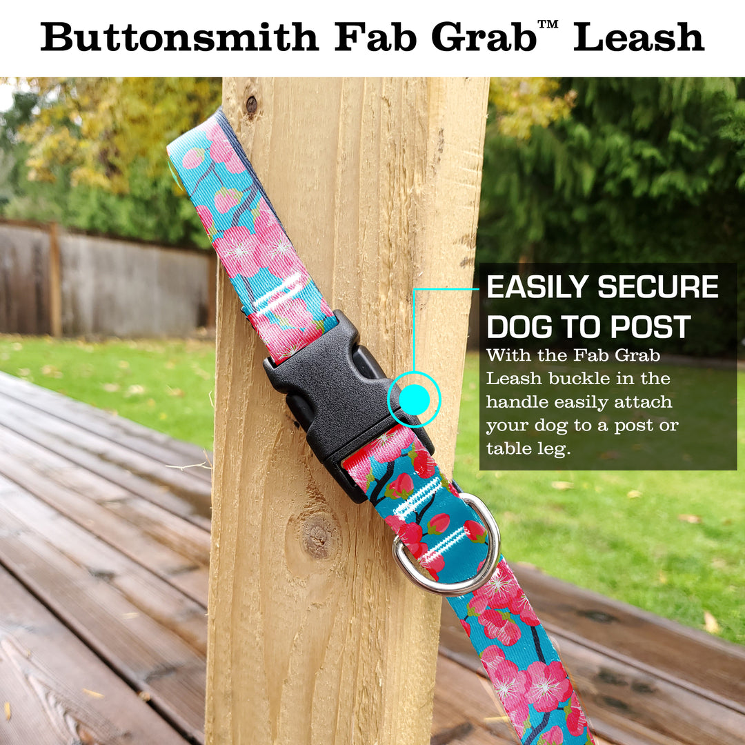 Cheery Cherry Fab Grab Leash - Made in USA