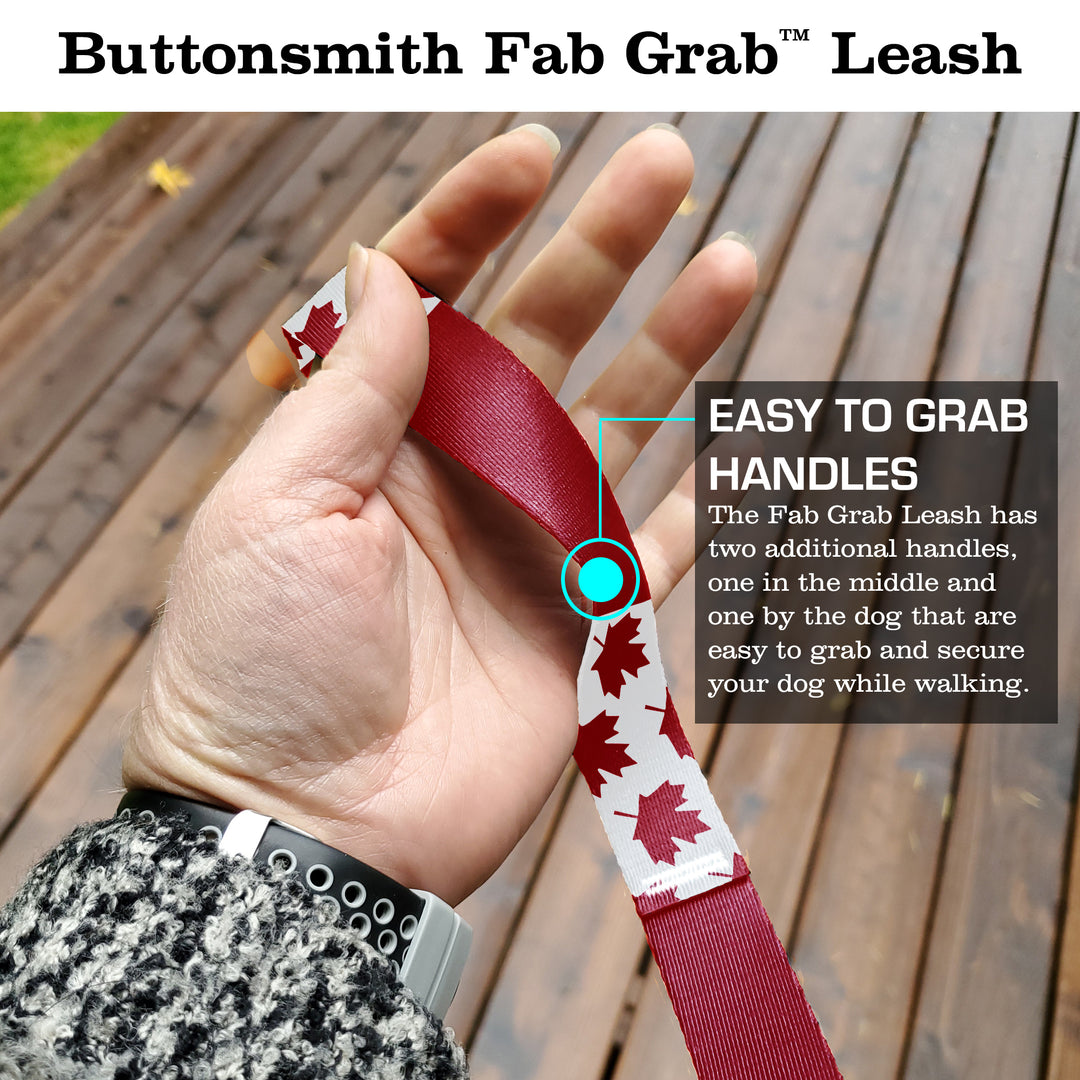 Flags O Canada Fab Grab Leash - Made in USA