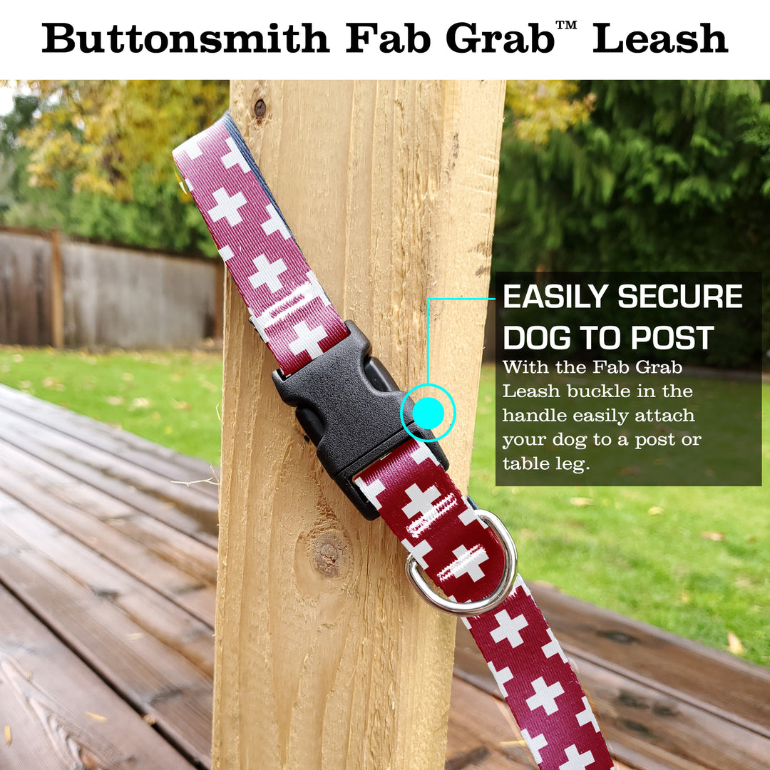 Flags Swissy Fab Grab Leash - Made in USA