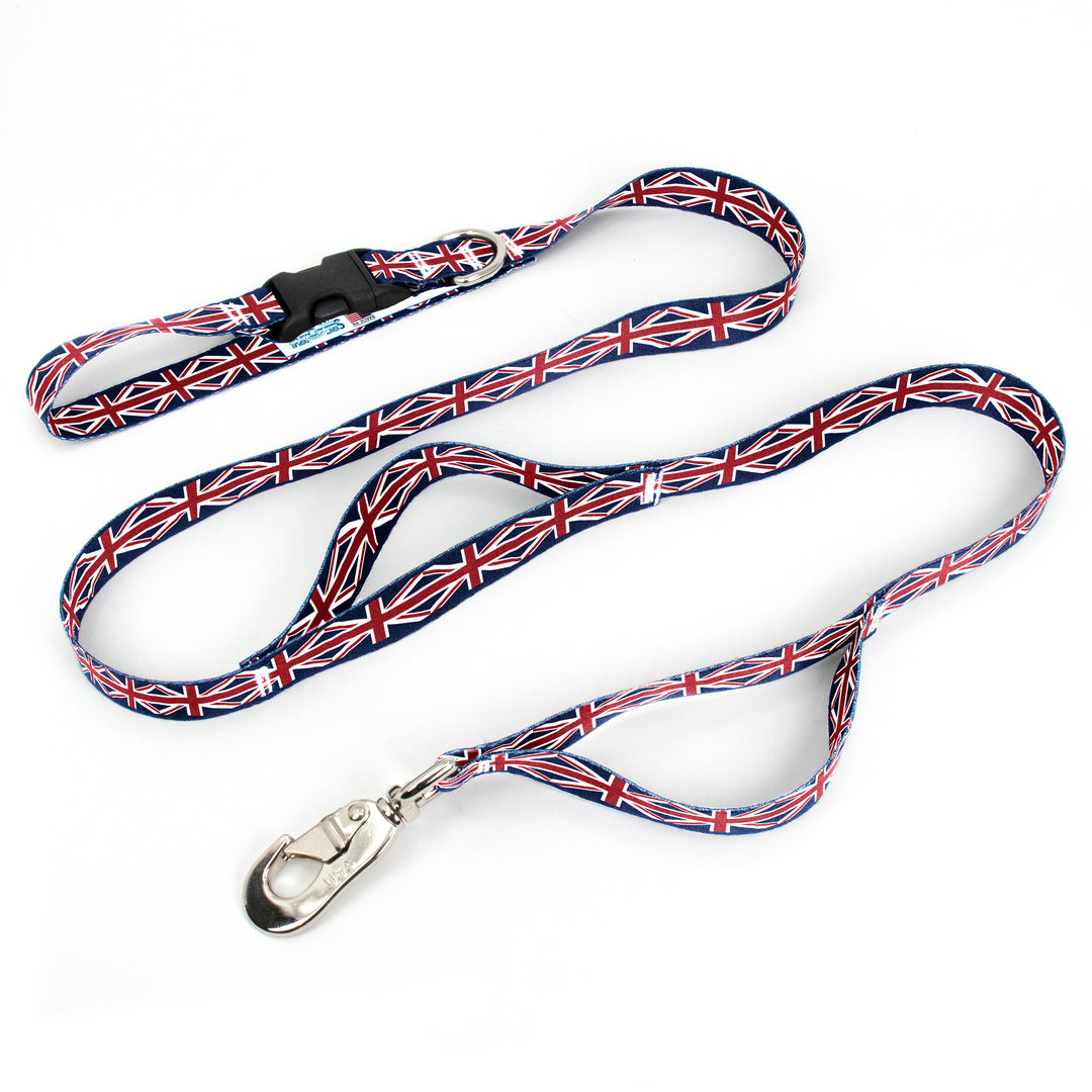 Flags Union Jack Fab Grab Leash - Made in USA