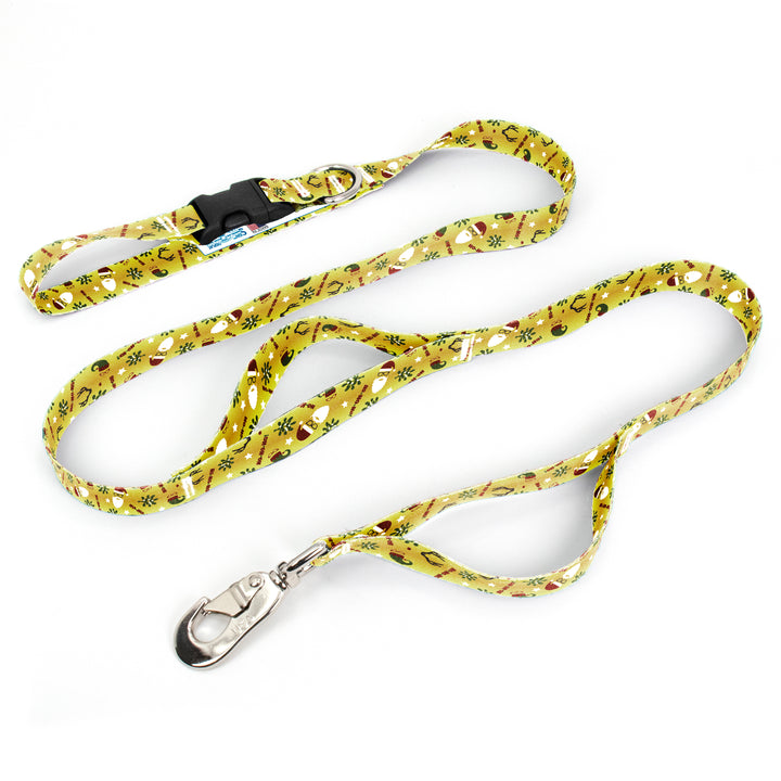 Golden Santa Fab Grab Leash - Made in USA