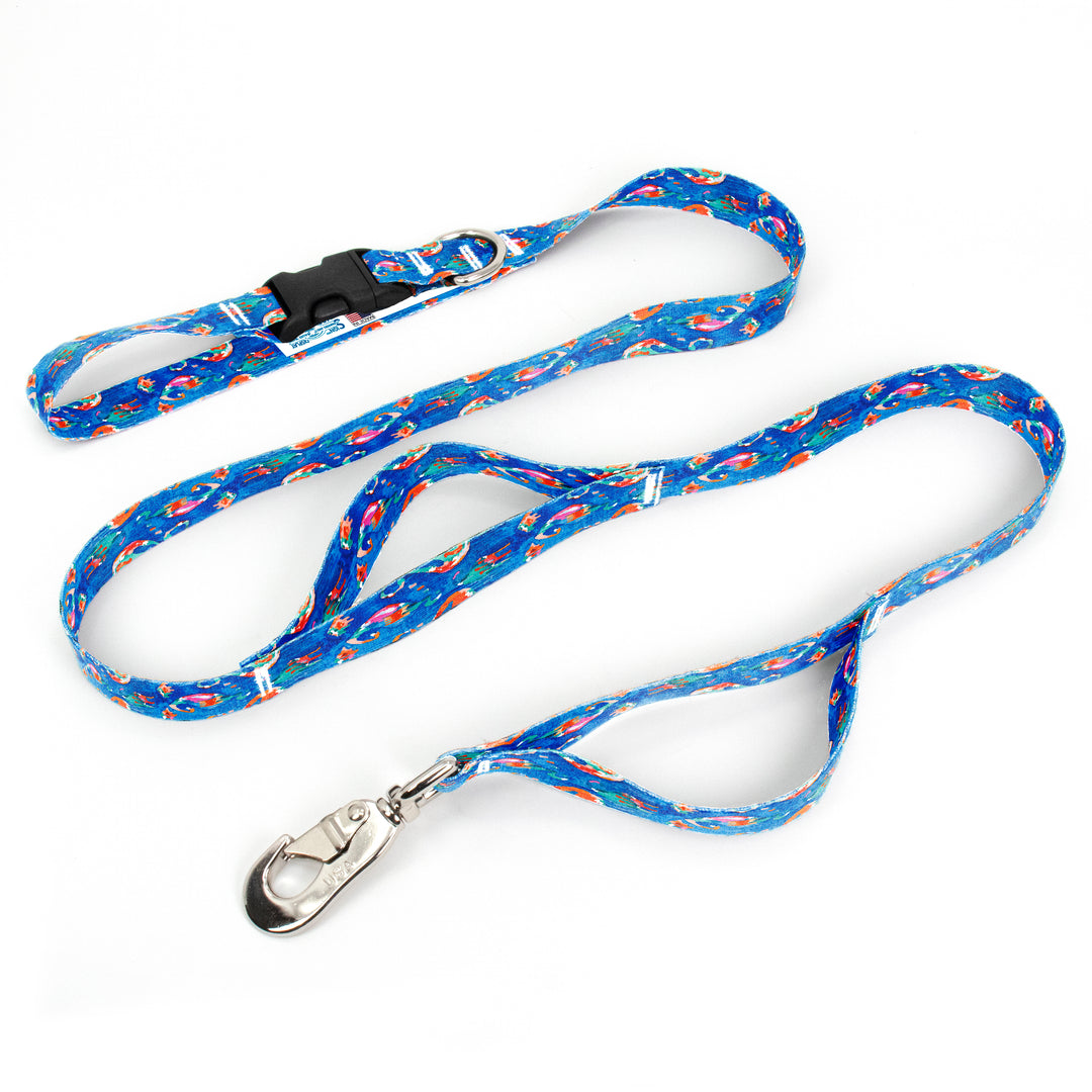 Ikat Electric Fab Grab Leash - Made in USA