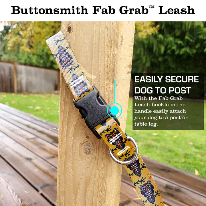 Rebecca McGovern Owl Fab Grab Leash - Made in USA