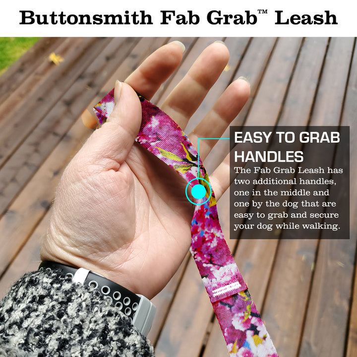 Photo Cherry Fab Grab Leash - Made in USA