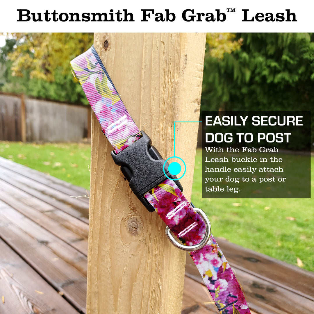 Photo Cherry Fab Grab Leash - Made in USA