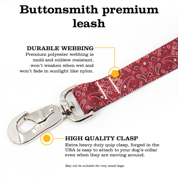 Pupaisley Fab Grab Leash - Made in USA