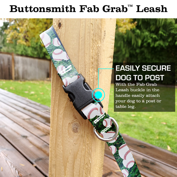 Baseball Fab Grab Leash - Made in USA