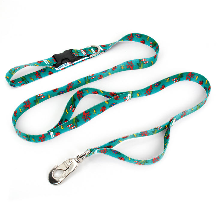 Tropical Fish Fab Grab Leash - Made in USA