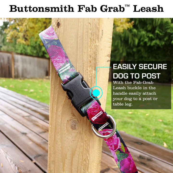 Waldmueller Roses Fab Grab Leash - Made in USA