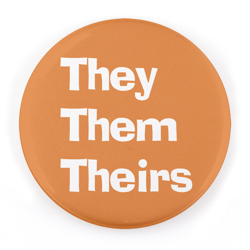 Casual 1.25" Pronoun Buttons