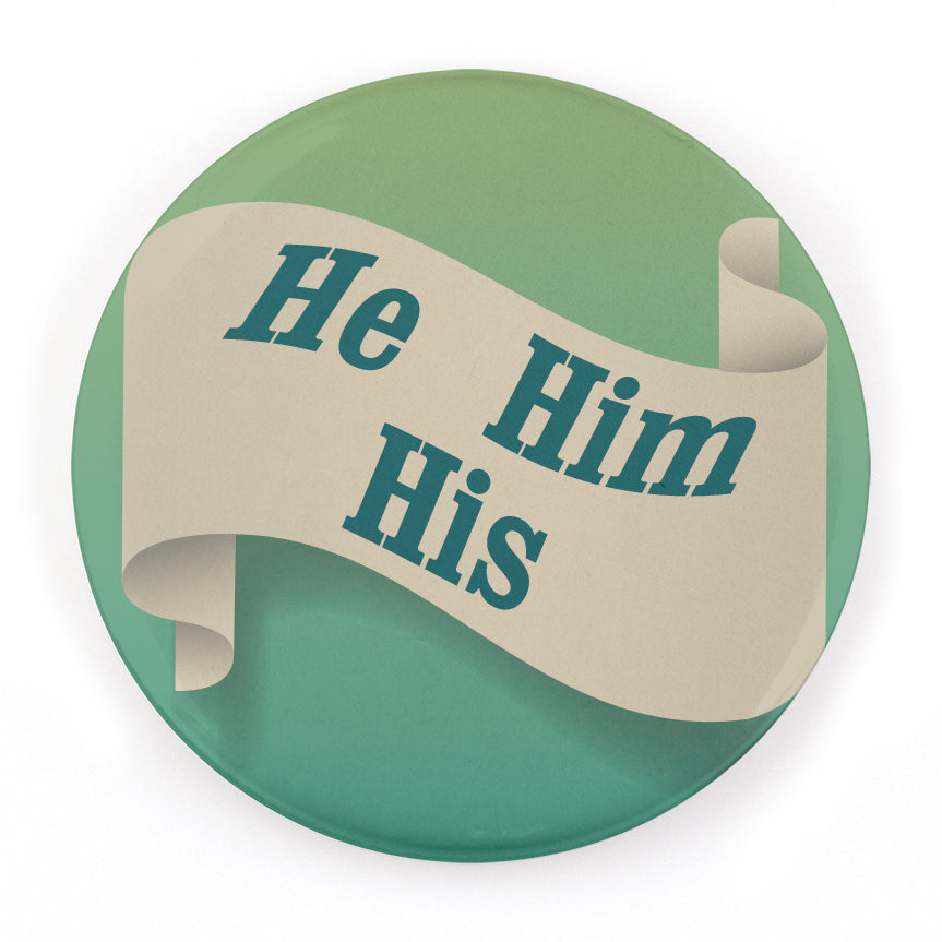 Banner 1.25" Pronoun Buttons