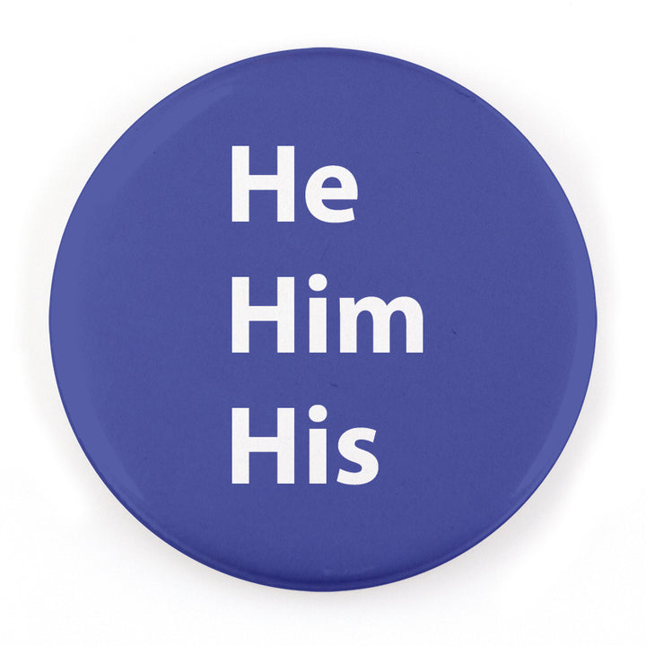 Block 1.25" Pronoun Buttons