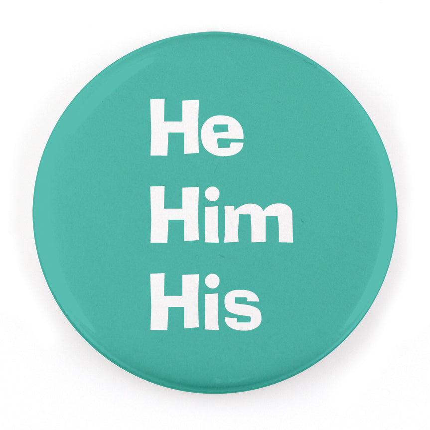 Casual 1.25" Pronoun Buttons