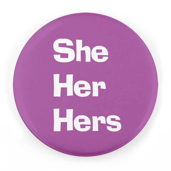 Casual 1.25" Pronoun Buttons