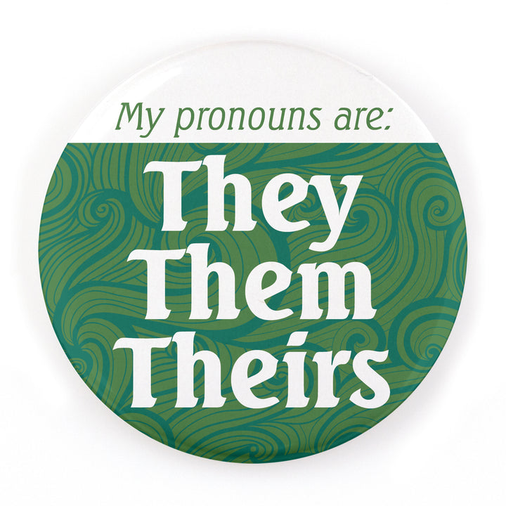 Waves 3" Pronoun Buttons