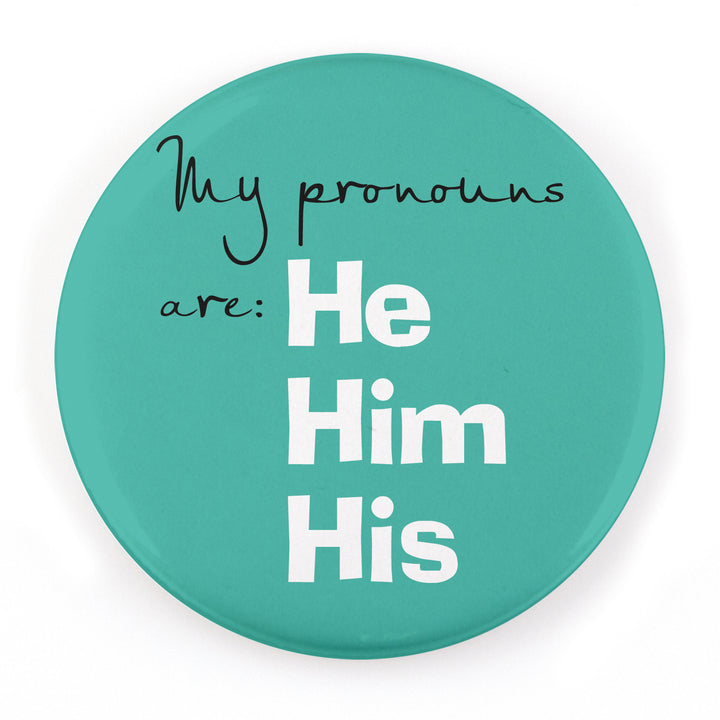 Casual 3" Pronoun Buttons