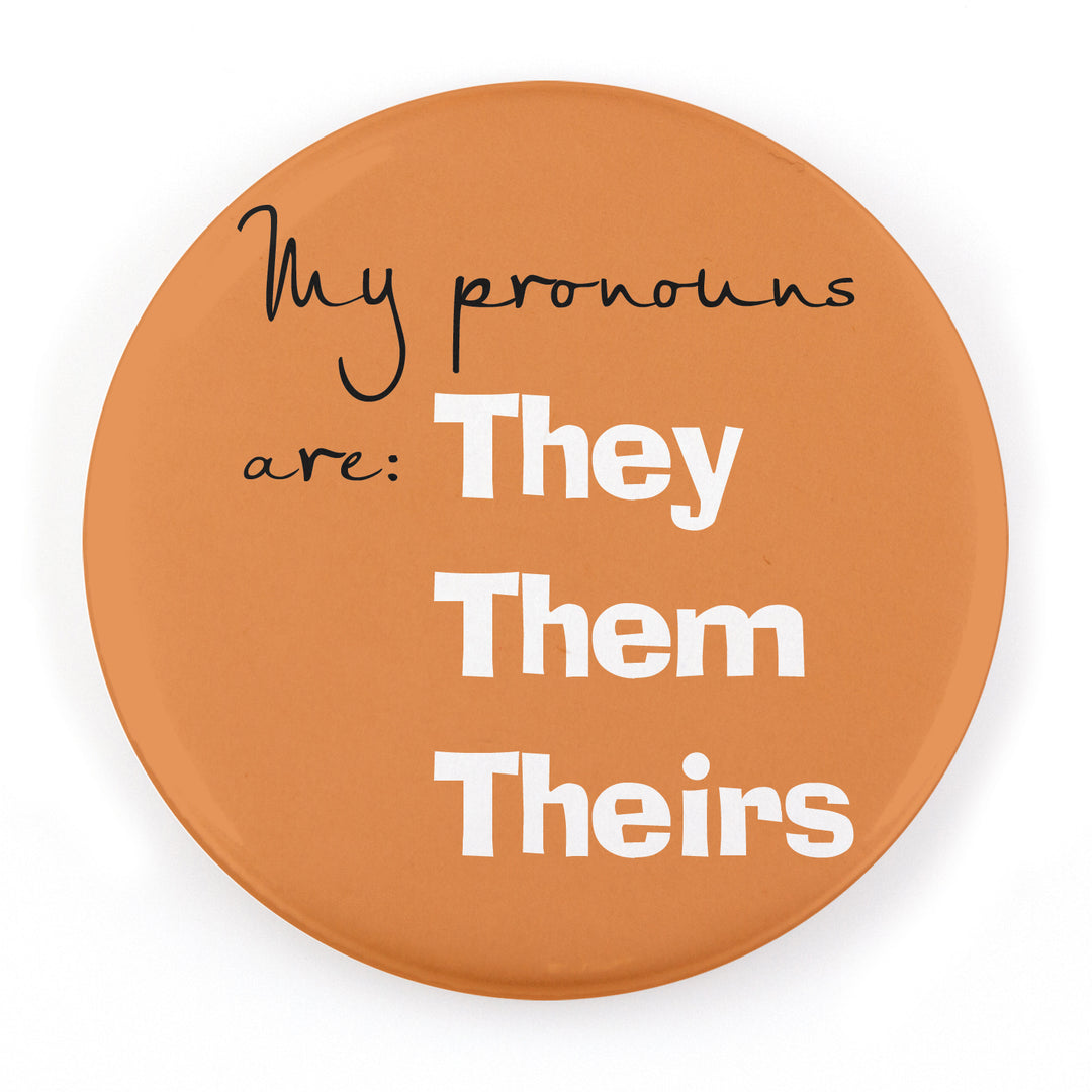 Casual 3" Pronoun Buttons