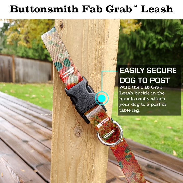 Odilon Nasturtiums Fab Grab Leash - Made in USA