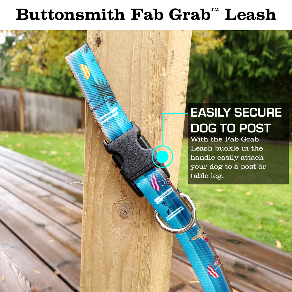 Life's A Beach Fab Grab Leash - Made in USA