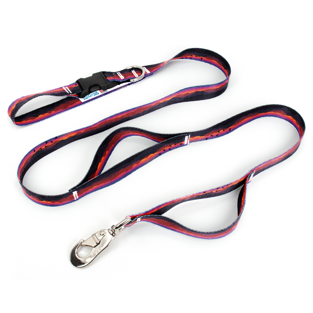 Mountain Sunset Fab Grab Leash - Made in USA