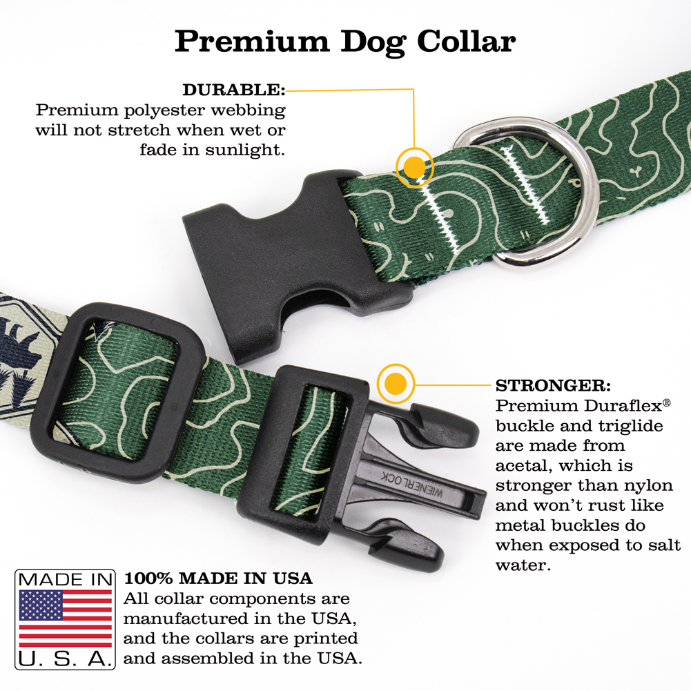 Back Country Dog Collar - Made in USA