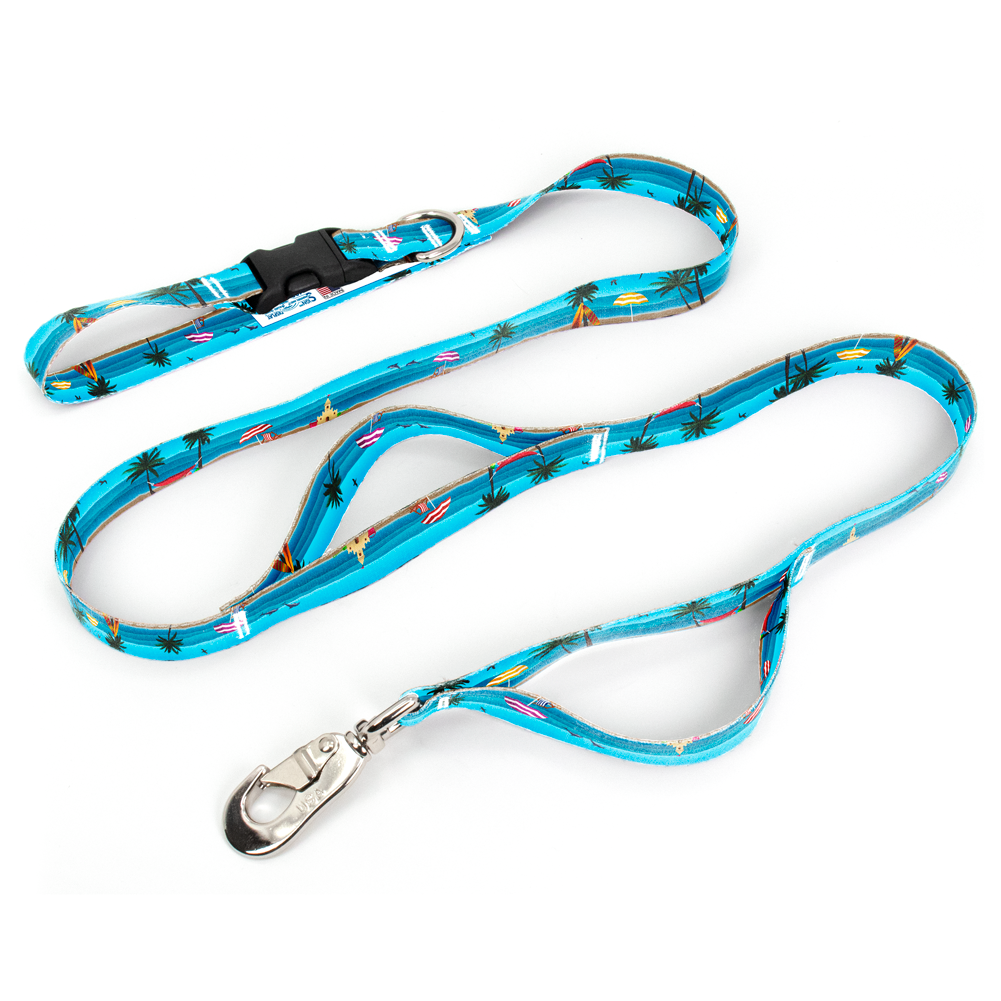 Life's A Beach Fab Grab Leash - Made in USA