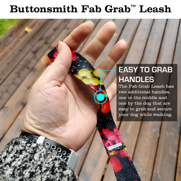 Berry Blast Fab Grab Leash - Made in USA