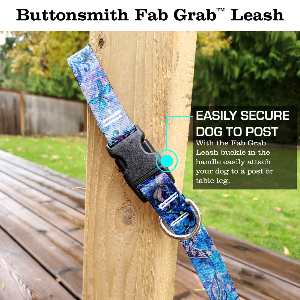 Dragonfly Dreams Fab Grab Leash - Made in USA