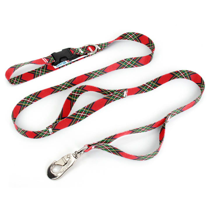 Royal Stewart Plaid Fab Grab Leash - Made in USA