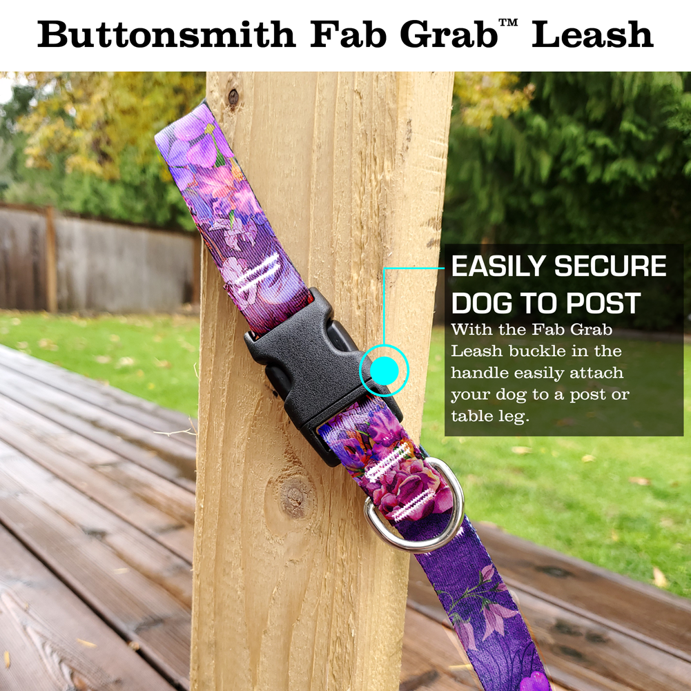 Mucha Amethyst Fab Grab Leash - Made in USA