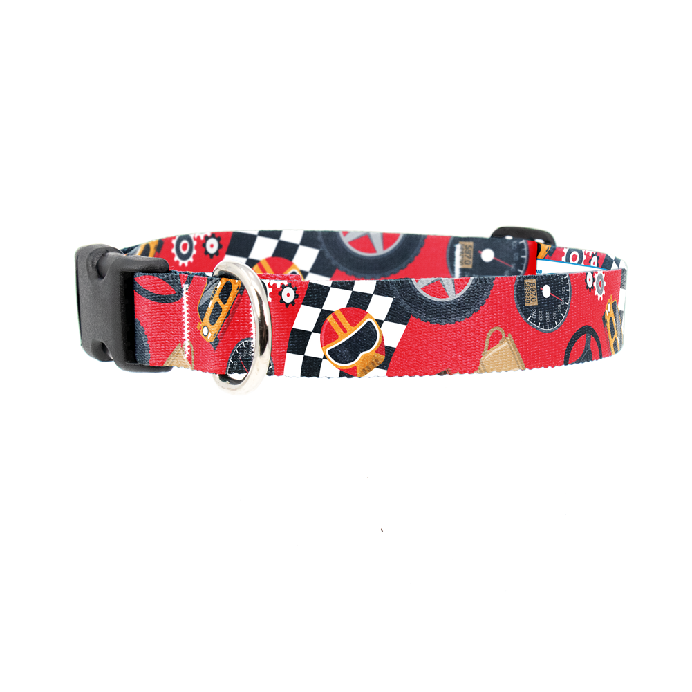 Race Track Dog Collar - Made in USA