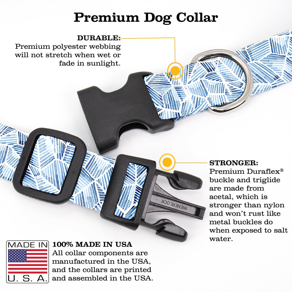 Fractured Dog Collar - Made in USA