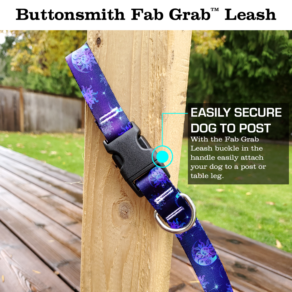 Celestial Fab Grab Leash - Made in USA