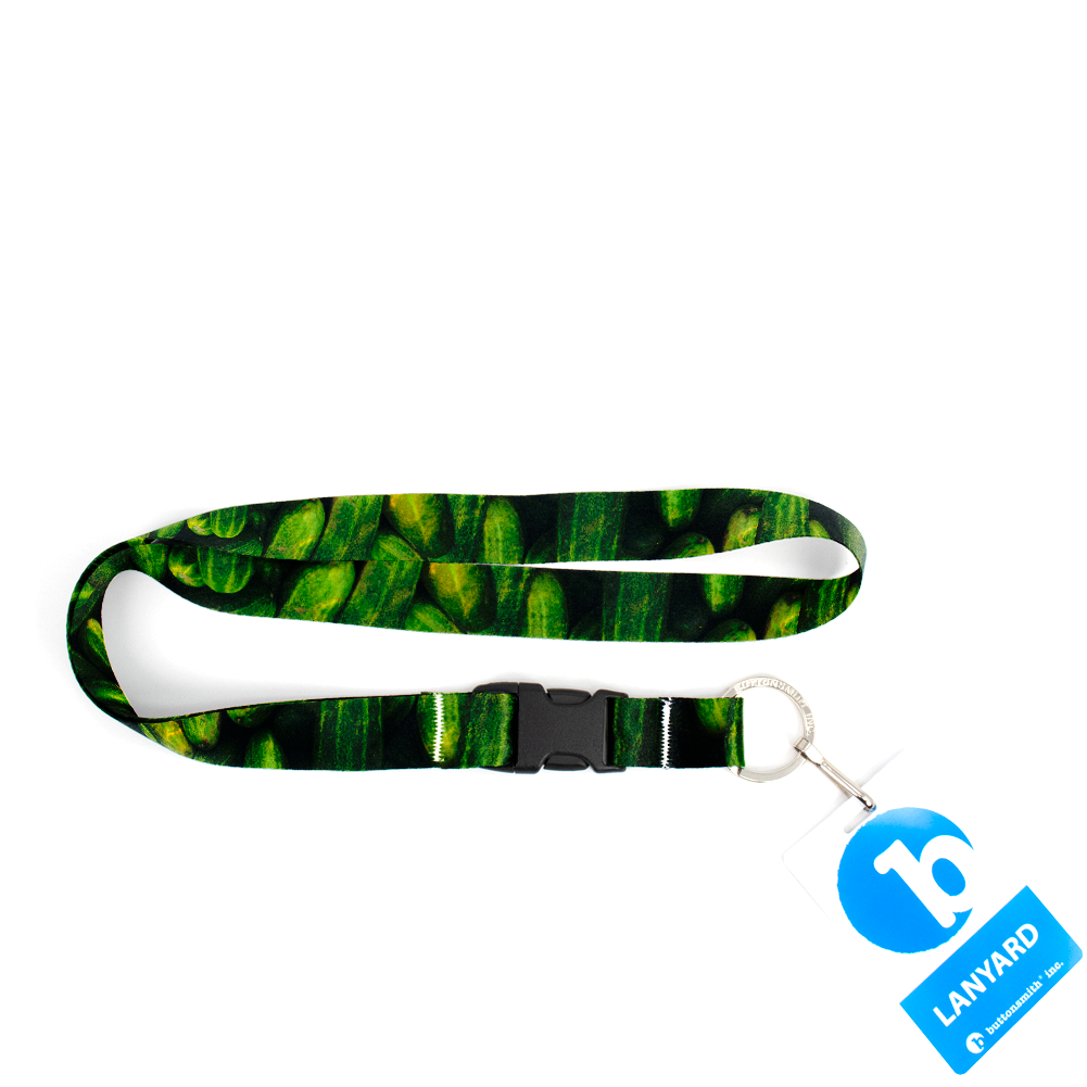 Pickles Premium Lanyard - with Buckle and Flat Ring - Made in the USA