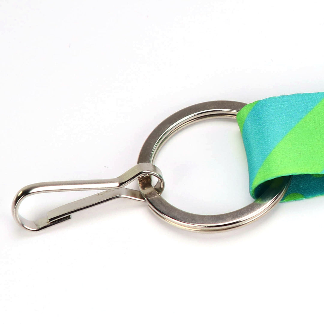 Buttonsmith Aqua Dots Lanyard - Made in USA - Buttonsmith Inc.