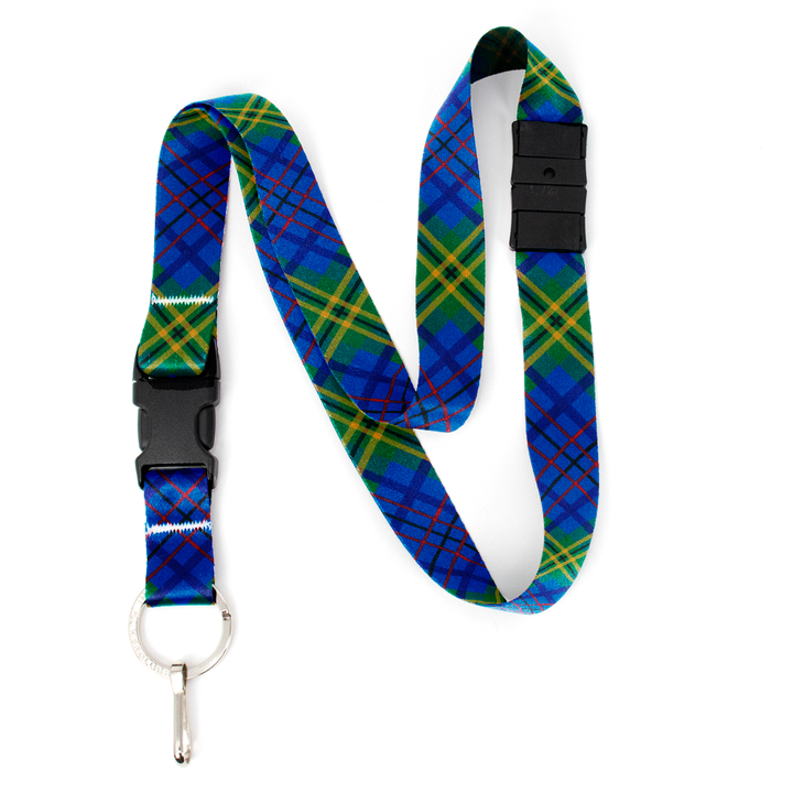 Mulligan Breakaway Lanyard - with Buckle and Flat Ring - Made in the USA