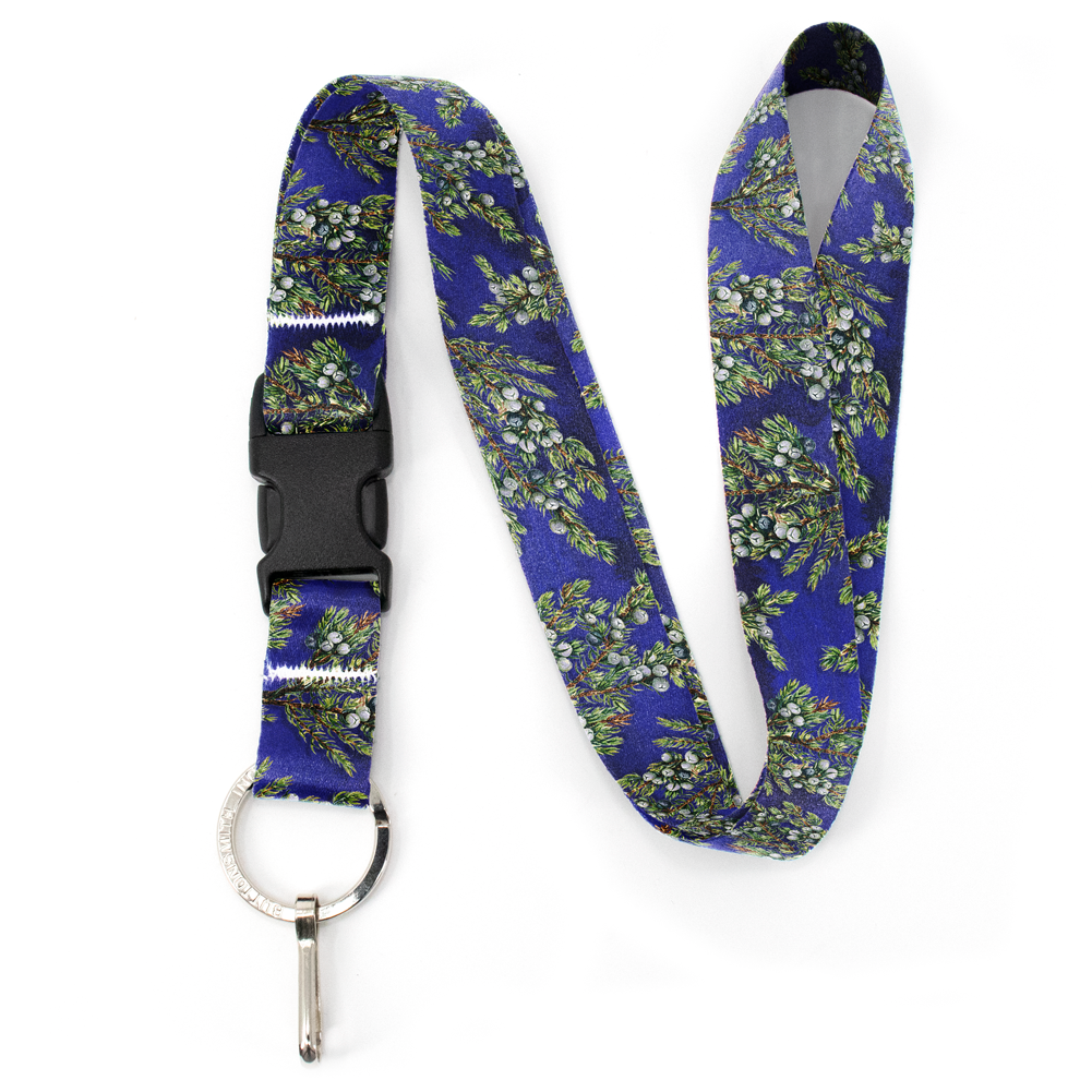 Juniper Premium Lanyard - with Buckle and Flat Ring - Made in the USA