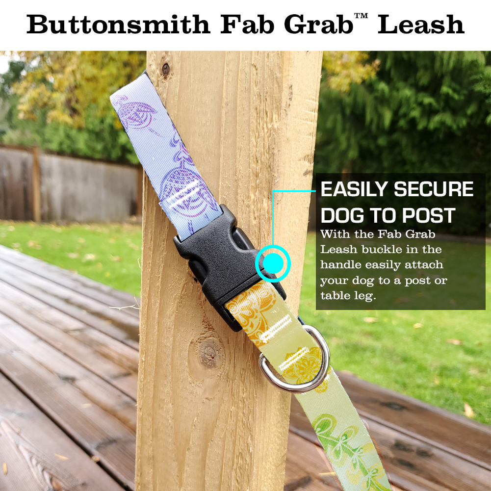 Folk Art Fab Grab Leash - Made in USA